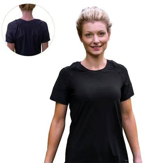 Posture Reminder T-shirt Kvinna - Vit