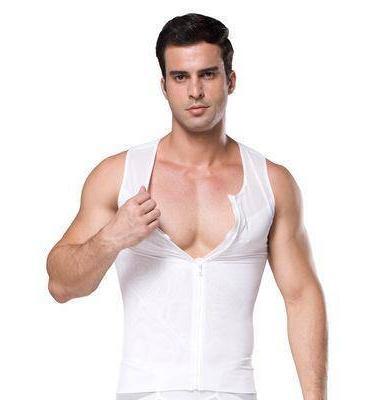 Body Shaper bröstkompressionsväst, Shapewear för män